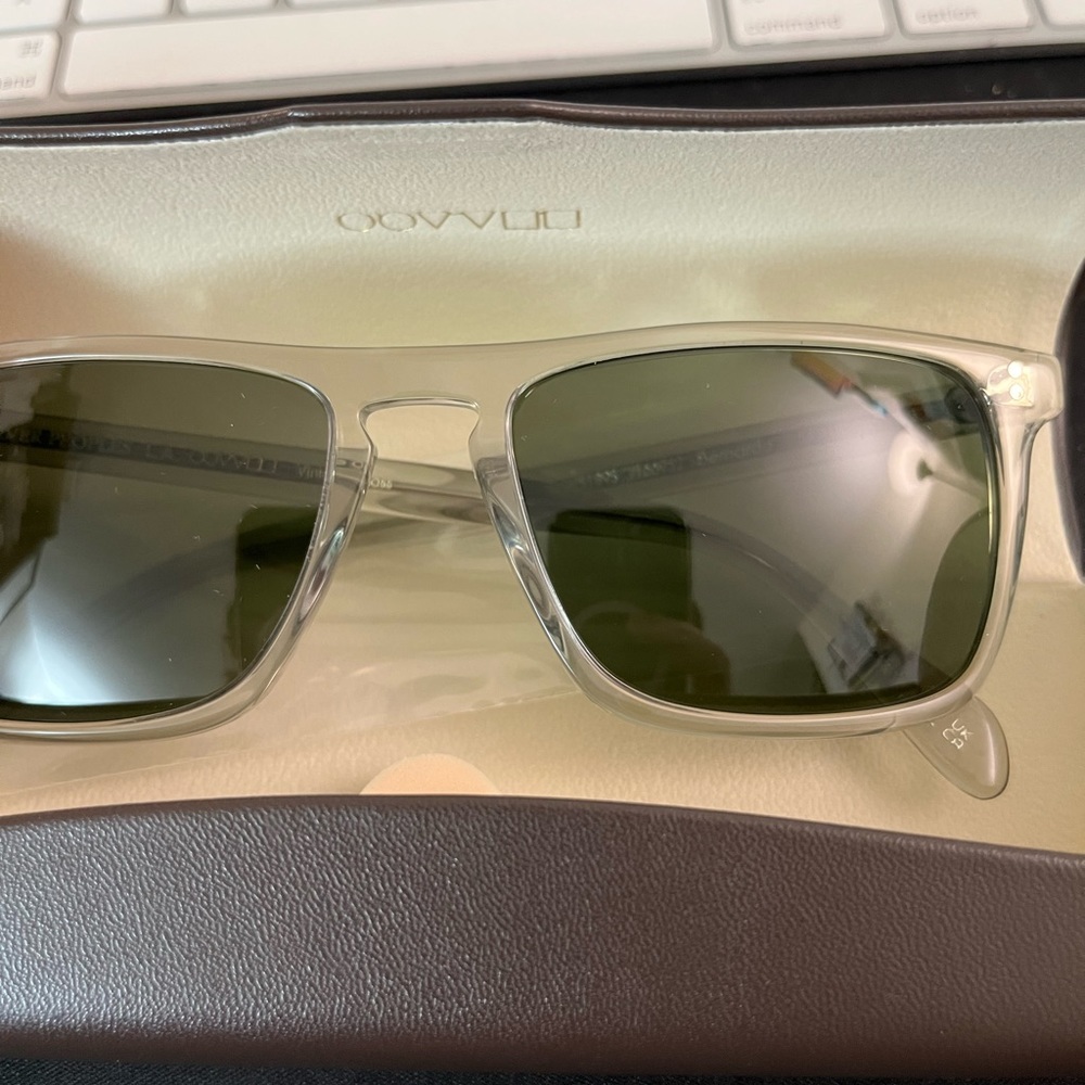 Oliver Peoples Bernardo OV5189S 54mm Sun in Black Diamond/G-15 BRUNO MARS's Fav